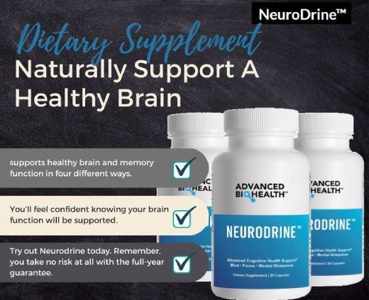 Neurodrine formula supporting memory and focus